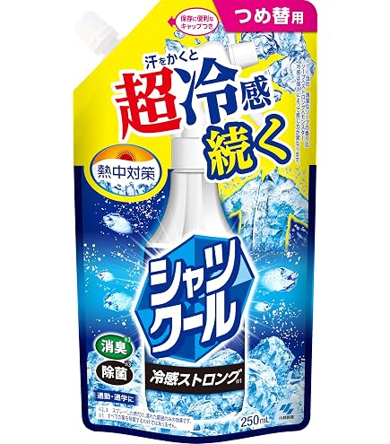 Amazon.co.jp: 熱中対策 シャツクール 冷感ストロング 大容量専用